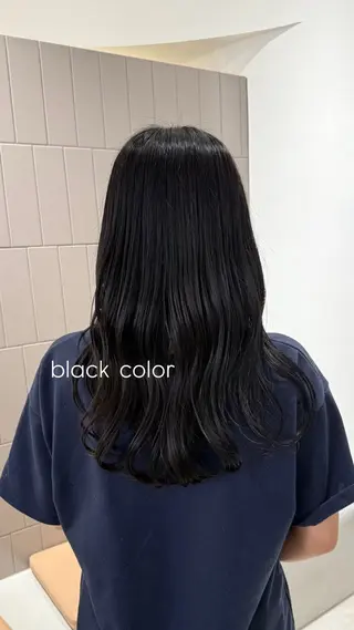 ロング カラー 志波 凜花のヘアスタイル