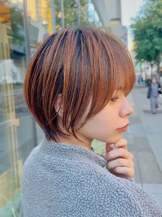 ショート 似合わせカット🎀/ カラー🫧/まどのヘアスタイル