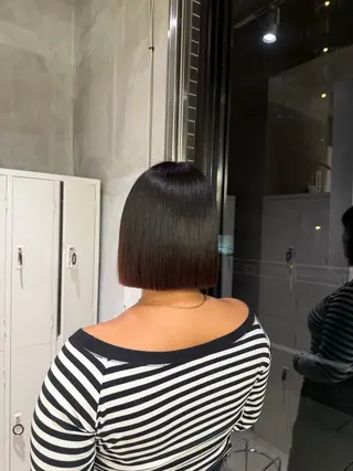 ショート FUJIIKANON /ケア‪透明感カラーのヘアスタイル