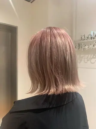 ショート カラー 【ミディアムと ロングに特化】島田恋のヘアスタイル