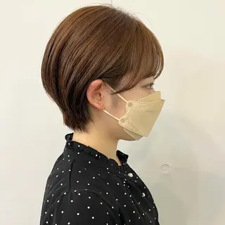ショート 🍃透明感スタイル yu-ka🍃のヘアスタイル