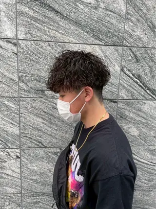 パーマ メンズ ❤️‍🔥メンズ専門 mamu❤️‍🔥のヘアスタイル