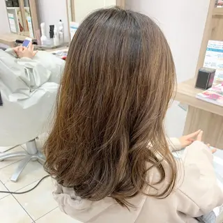 セミロング 韓国ヘア/レイヤー 🇰🇷/艶髪/長橋のヘアスタイル