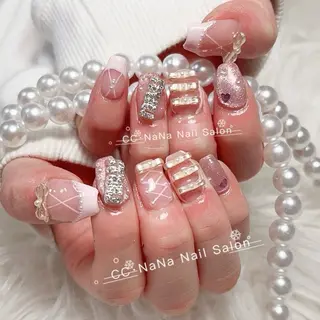 ネイル 💎CC・NaNa 韓国風ネイル🌙Cのネイルデザイン