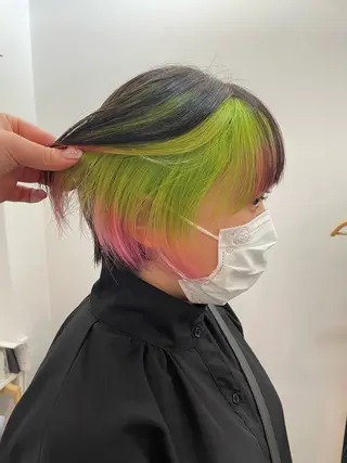 ショート 🎀 原宿/ブリーチ 🎀　♡Reina♡のヘアスタイル