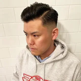 ショート カラー パーマ ヘアアレンジ メンズ キッズ ネイル マツエク・マツパ 中元 淳のヘアスタイル