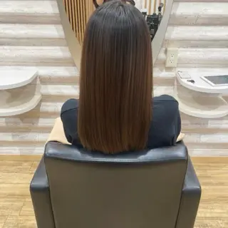 ロング カラー カラーダメージが艶々 『ケア特化店』KONのヘアスタイル