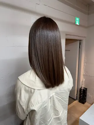 ミディアム ハイライト/ ブリーチ😈小倉😈のヘアスタイル