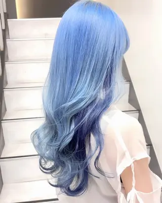 ロング ブリーチ／ ダブルカラー／ＲＹＯのヘアスタイル