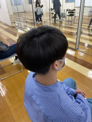 ショート メンズ 【艶カラー⠀】坂東 要のヘアスタイル