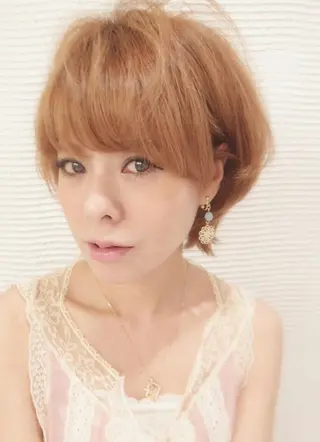 ショート カラー Lumderica(ラムデリカ)所属・横浜/元町/石川町 ラムデリカYUKAのヘアスタイル