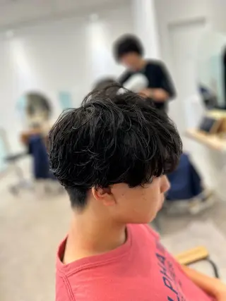 パーマ 大野 優希のヘアスタイル
