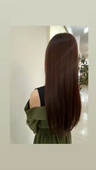 ロング Fir-chi hair Design【ファーチヘアー】所属・縮毛矯正モデル募集中 ななみのヘアスタイル