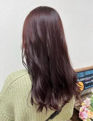 ロング カラー nana by pique所属・石津 瑚々奈のヘアスタイル