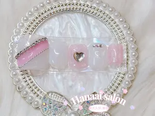 ショート Hanaai Salon新大久保店のネイルデザイン