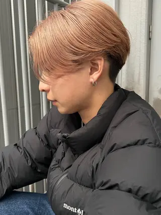 カラー メンズ LICO HAIR＆RELAXATION 名駅店所属・メンズ特化美容師/ パーマ/波巻き/陸翔のヘアスタイル