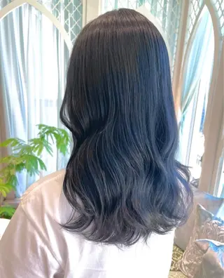 セミロング 浅井 琥珀のヘアスタイル