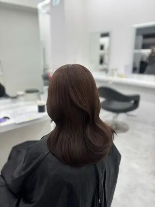 ロング カラー 🤍レイヤー/顔周り 暖色hirari🤍のヘアスタイル