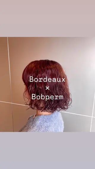 ミディアム 🕊️小顔カット 暖色系🍒/偉楓のヘアスタイル