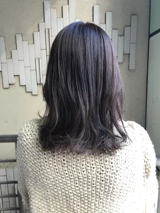 セミロング カラー spooopy所属・🕊大垣 めぐみ🕊のヘアスタイル