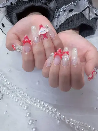 ネイル 🐝TOMO🎀ིྀ 【パラジェル取扱店】のネイルデザイン