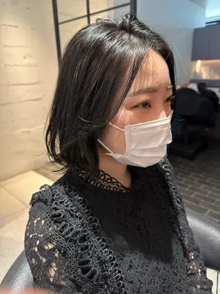 ミディアム カラー trym/ 木原裕希のヘアスタイル