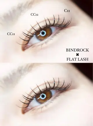 マツエク・マツパ Mercury curl　marieのマツエク・マツパデザイン