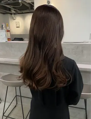 カラー シングルカラー 大募集中❣️ あいりのヘアスタイル
