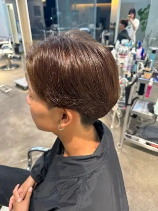 パーマ メンズ 松浦 永里のヘアスタイル