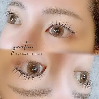マツエク・マツパ gratia eyelash&nail所属・gratia みきのマツエク・マツパデザイン
