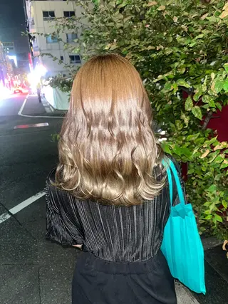 カラー 🍑カラーモデル 募集中もえ🍑のヘアスタイル