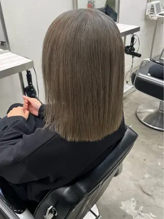 ミディアム カラー 韓国ヘア🇰🇷 HINAのヘアスタイル