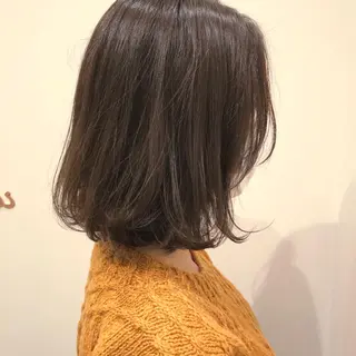 ショート カラー ボブ/レイヤー/ケア パーマ/リュウタのヘアスタイル