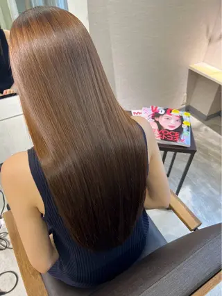 カラー 髪質改善KUON所属・川合 桃佳のヘアスタイル