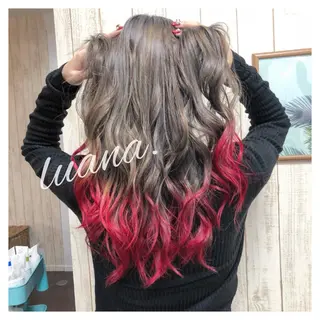 ロング エクステ・髪質改善・ ブリーチ・吉田大介のヘアスタイル