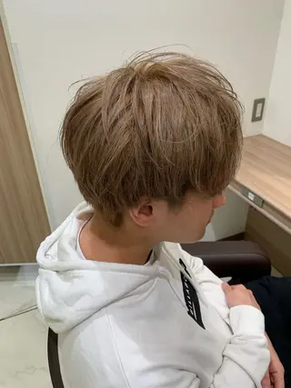 ショート カラー メンズ 🌱脱白髪染め特化 🌱岡田将英のヘアスタイル