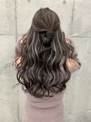 ロング 原田 瑠月のヘアスタイル