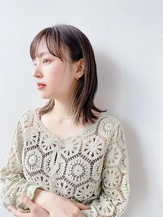 セミロング CYNTHIADUE 店長| IRISUのヘアスタイル