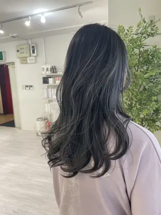 ロング ダブルカラー艶カラー Chihayaのヘアスタイル