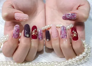 ネイル Shimmer Nail所属・Shimmer Nail⋆*✩のネイルデザイン