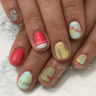 ネイル recette-ルセット-(美容室H.A.Co内)所属・OISHI .Aのネイルデザイン