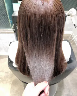 セミロング 志木駅1分☆髪質改善 ミニモ限定特別割引✨のヘアスタイル