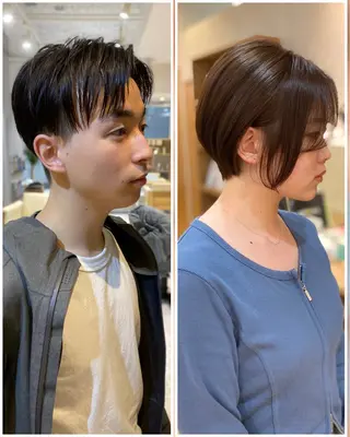 ショート メンズ 齋藤 優のヘアスタイル