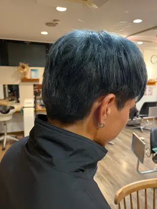 ショート モッズヘア新宿サウス店所属・清水 魁のヘアスタイル