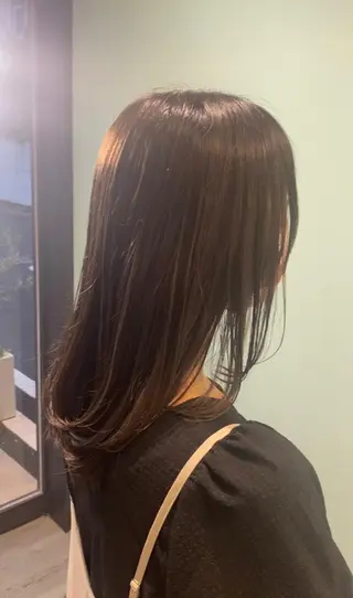 セミロング 磯田 冬弥のヘアスタイル