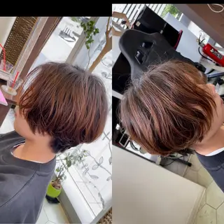 ショート パーマ share salon　SCENA所属・堤太志 メンズパーマ特化のヘアスタイル