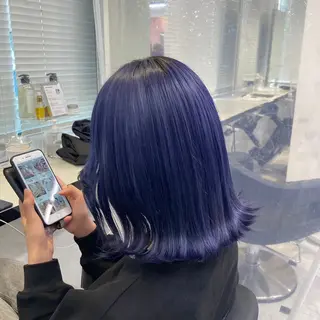 ショート カラー ダブルカラー 韓国ヘアKYONのヘアスタイル