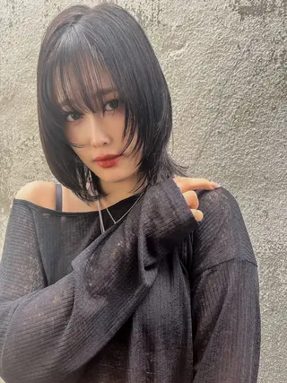 ミディアム カラー ☀️Luana☀️ 公式/大通のヘアスタイル