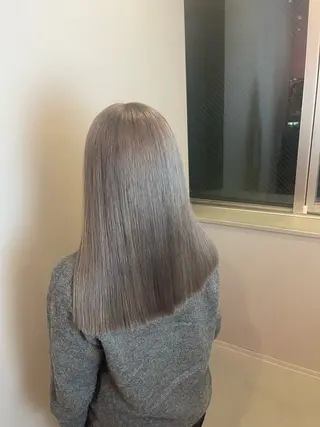 セミロング カラー 透明感カラー/艶髪/ エクステ/HIROのヘアスタイル