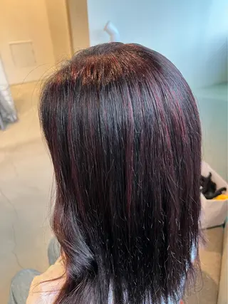 ミディアム カラー 🌐👽フクイ キララ🌎💎のヘアスタイル